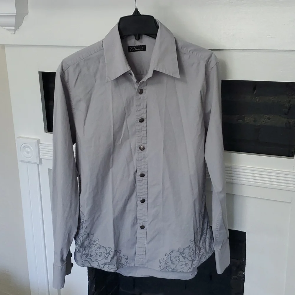 7 Diamonds long sleeve shirt - Picture 1 of 8